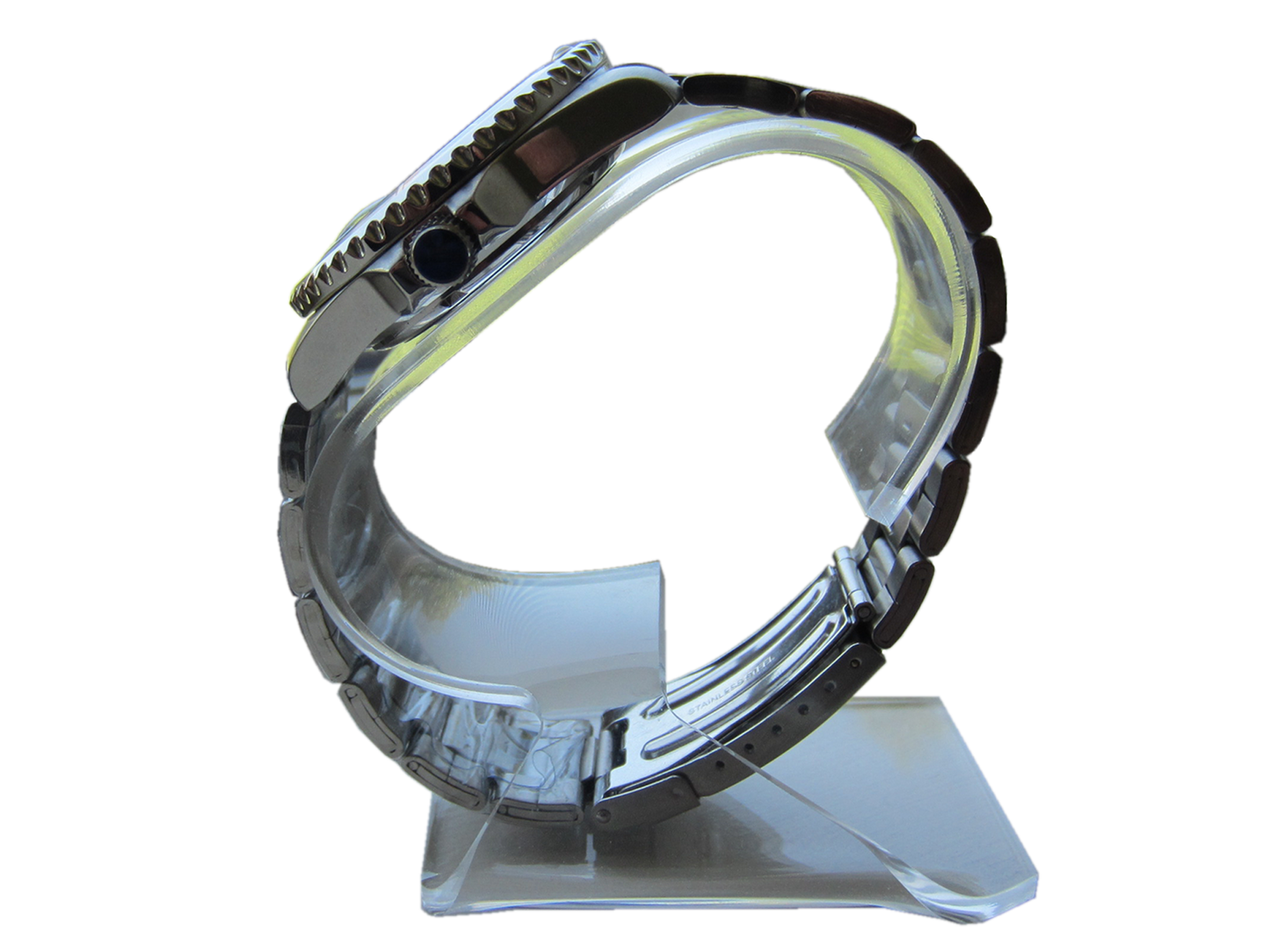 Del Mar Tide Watch – Black Dial / Stainless Steel Bracelet #50205