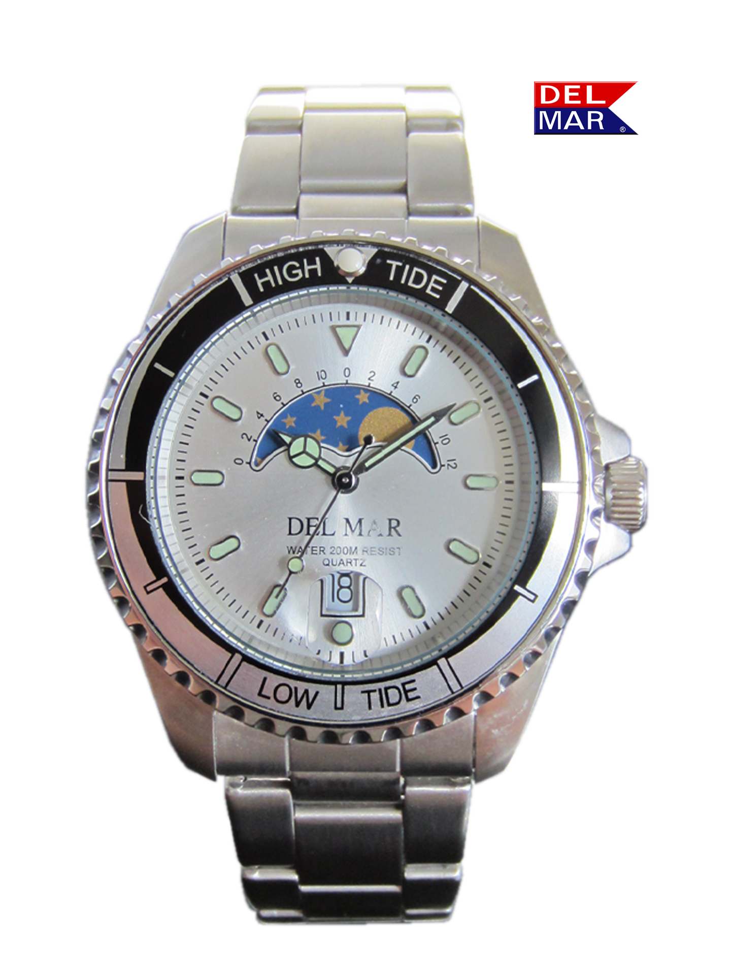 Analog discount tide watch