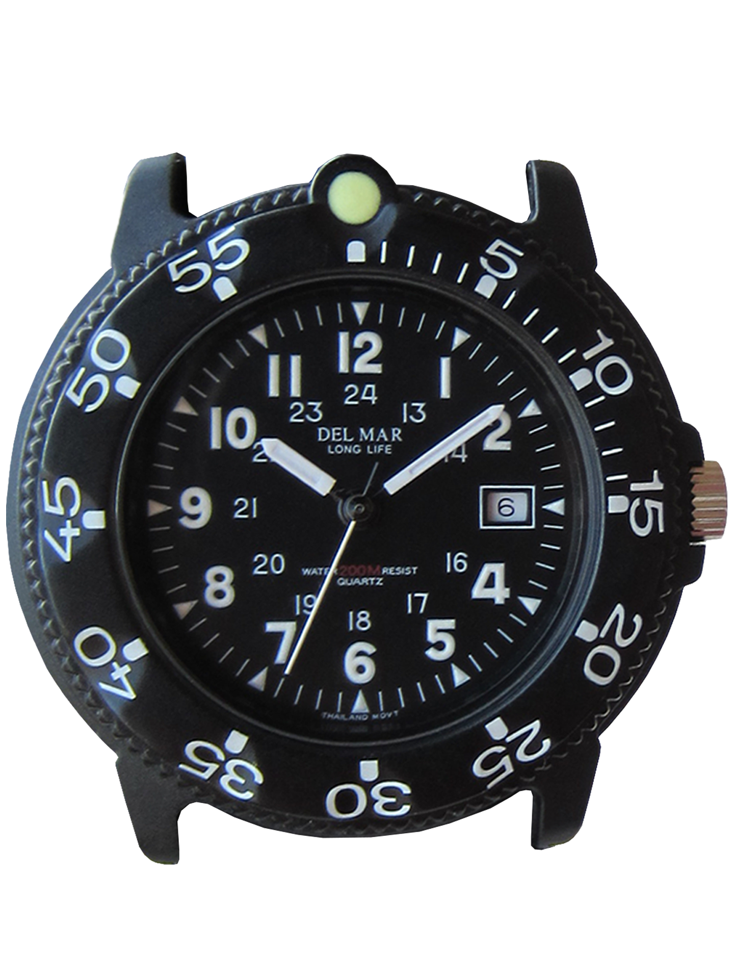 Del Mar Sand Key His & Hers Black Dial Watch Set | 200M Water Resistant