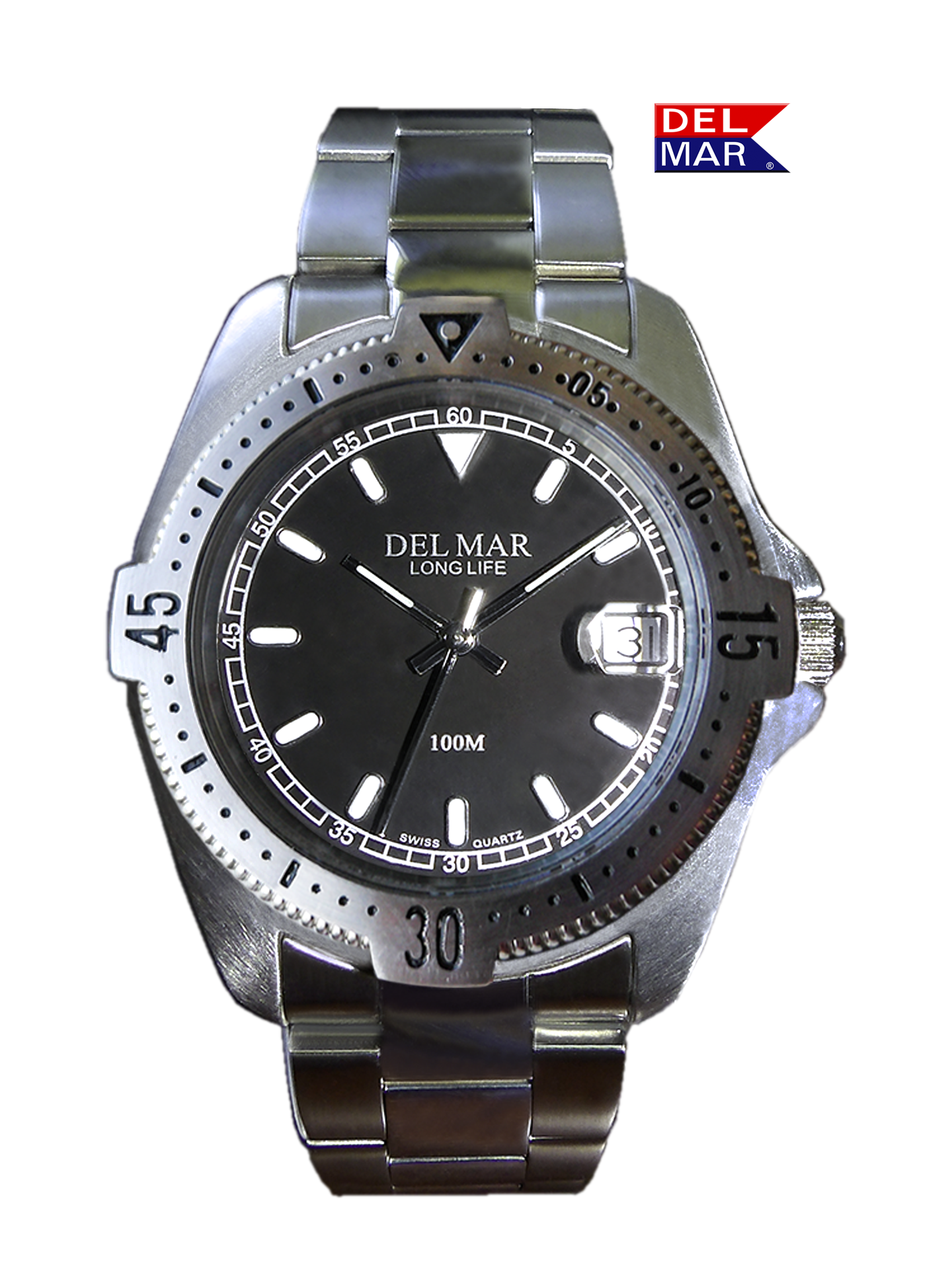 Shop the Del Mar Admiral Mens stainless watch