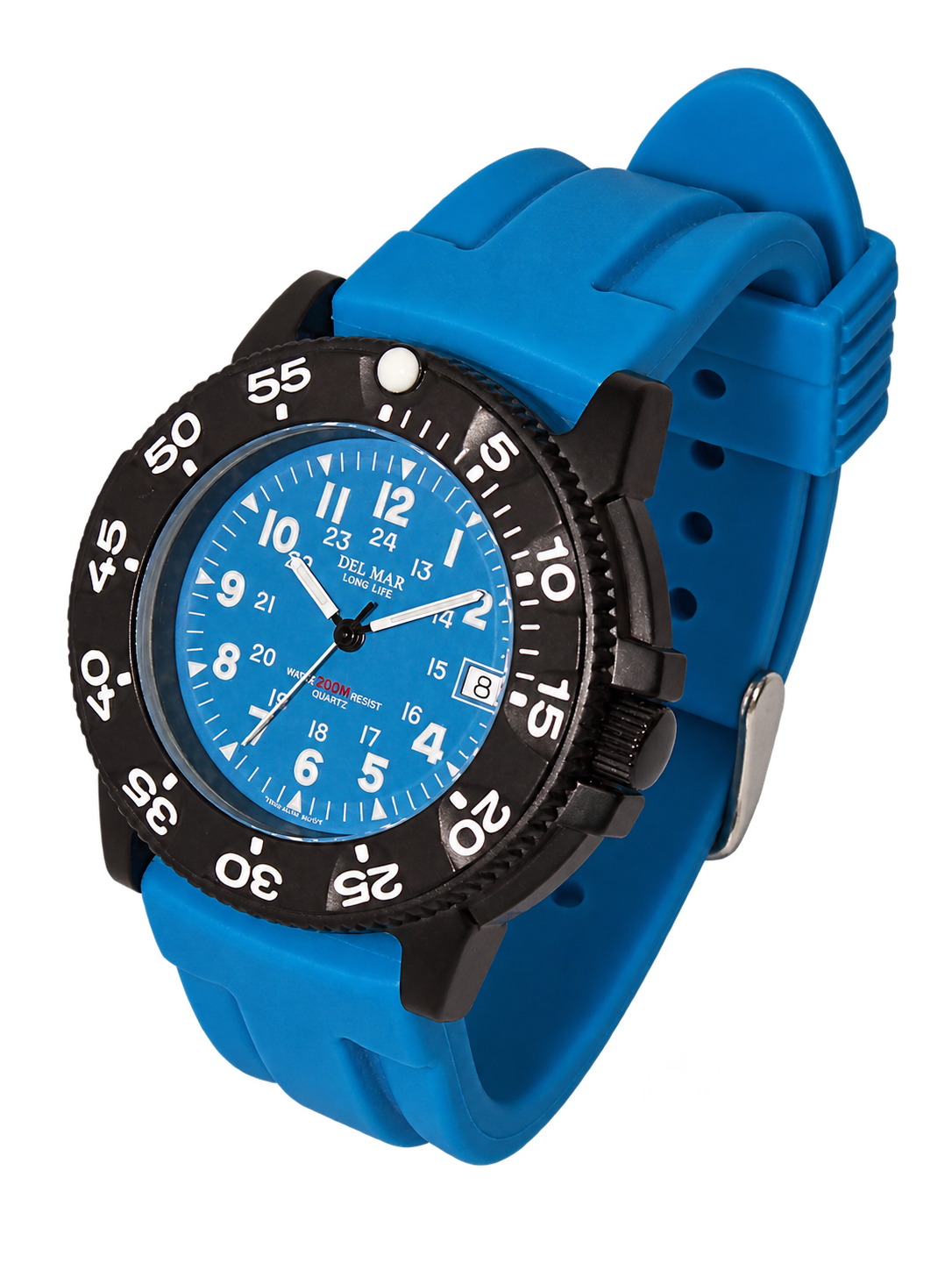 Del Mar Sand Key Dive 200 – Blue Dial Rubber Strap Watch 50387