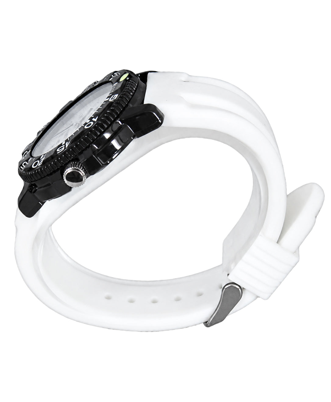 Del Mar Sand Key Dive 200 – White Dial Sport Strap Watch – 50385