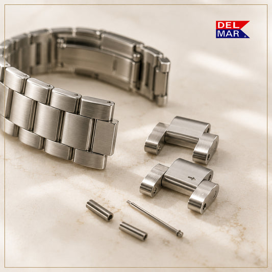 Del Mar Watch Stainless Steel Watch Bracelet Links