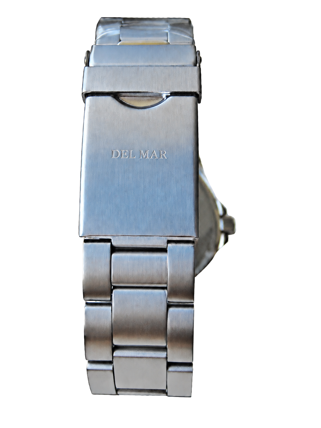 Del Mar Nautical Tide Watch – White Dial, Stainless Steel, 200M #50400