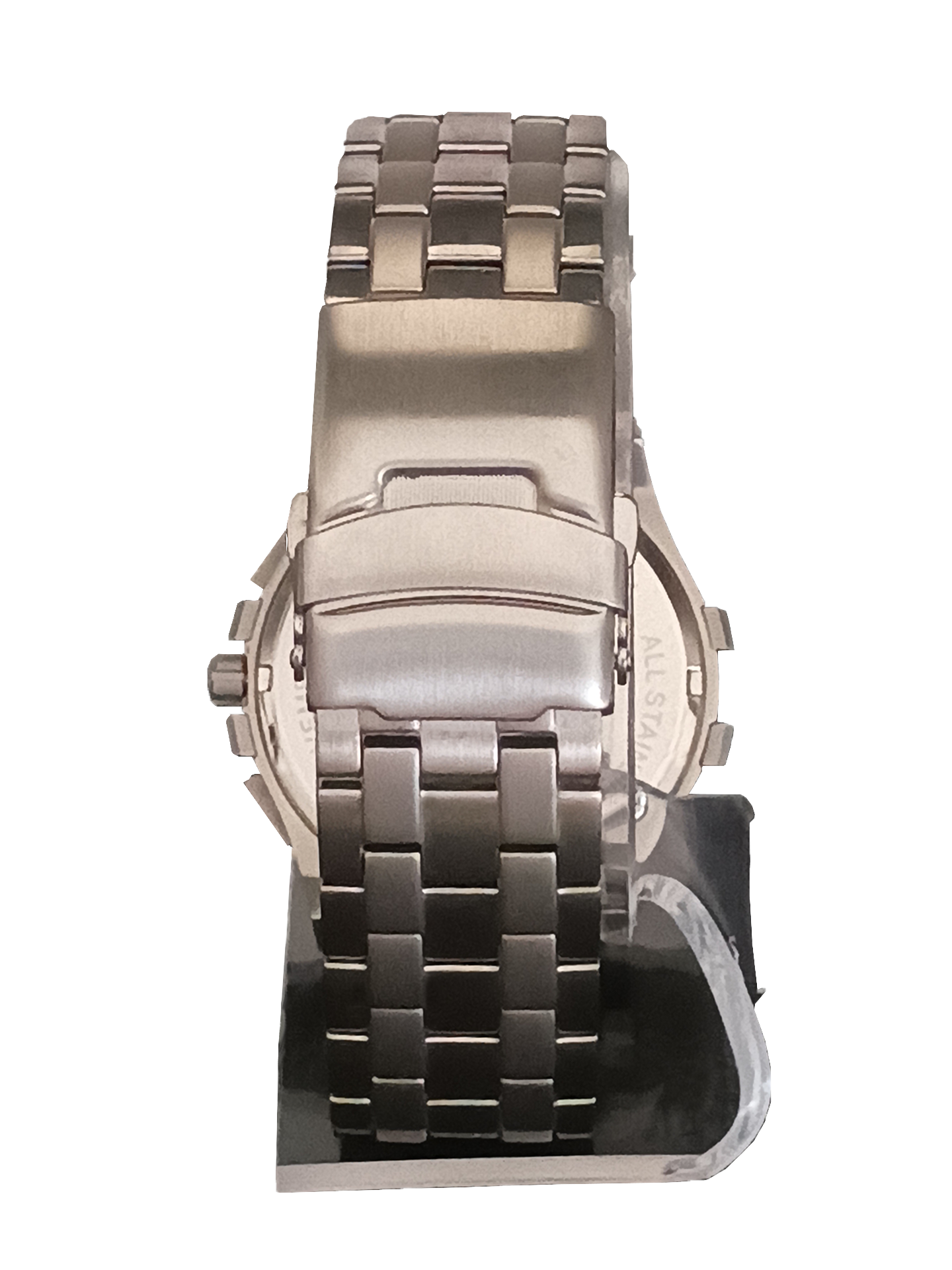 Men's All Stainless Steel Chronograph Watch 100M #50210