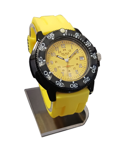 Men's Sand Key Dive 200 M Yellow Face & Watch Strap #50384