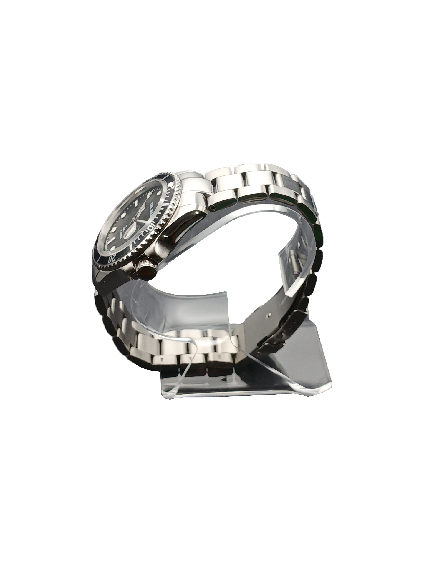 Del Mar Premier Automatic – Black Dial / Stainless Steel Bracelet – Model 50390