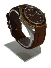 Men's Automatic Watch Bronze Dial & Brown Strap #50410