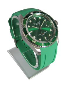 Men's Catalina Sportstrap 200M Green Face Watch #50382