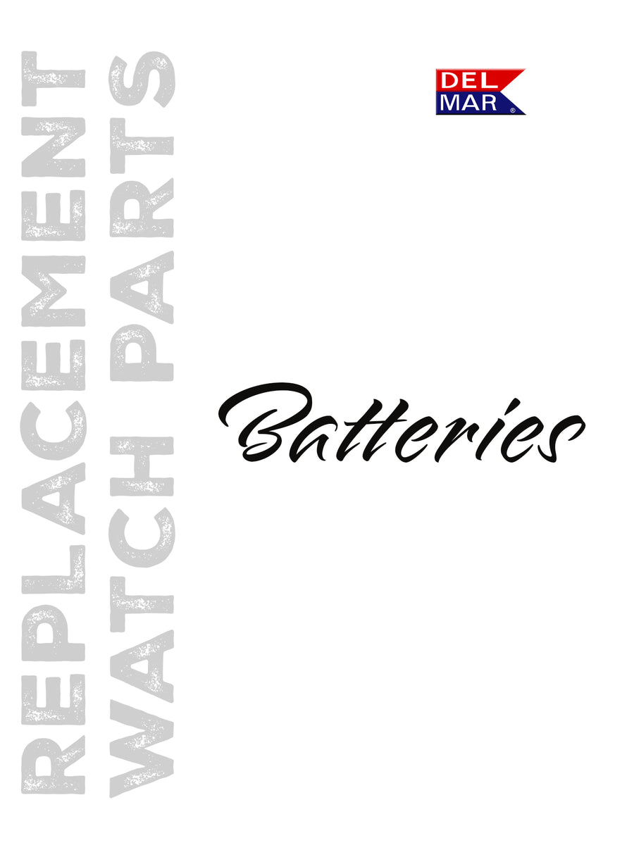 Replacement Watch Battery Del Mar Watches