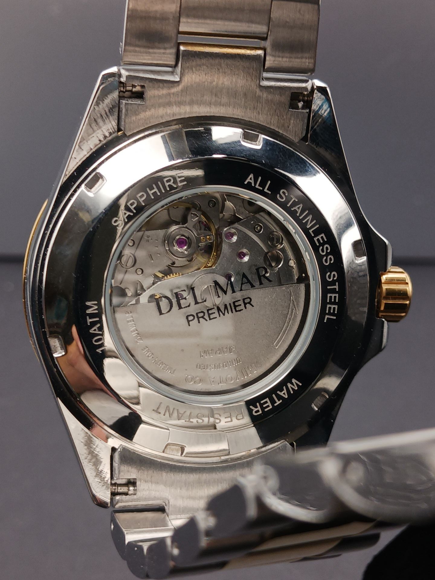 Del Mar Premier Automatic – Bronze Dial / Brown Strap – Model 50410